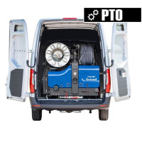 Rioned CityJet PTO beépített magasnyomású csatornatisztító berendezés Ø 350 mm-ig Rioned CityJet PTO beépített magasnyomású csatornatisztító berendezés Ø 350 mm-ig